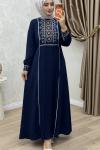 Lale Elbise Lacivert