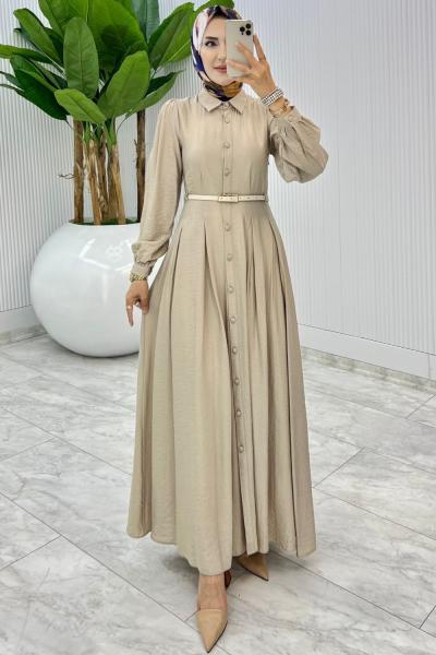 Taş Demet Elbise Tesettür Giyim