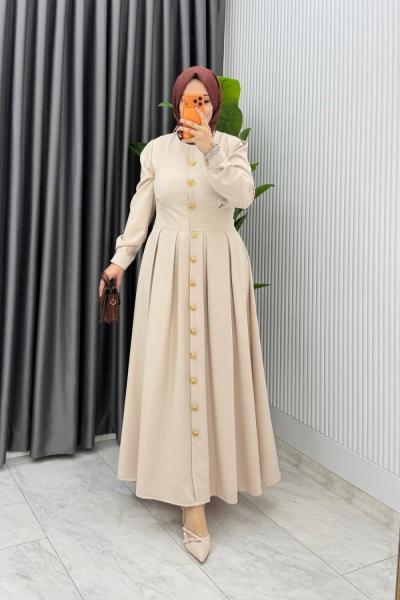 Taş Premium Asel Elbise Tesettür Giyim