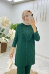 Zümrüt Pera Triko Takım Tesettür Giyim
