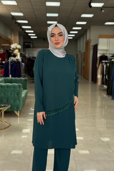 Aysel Pantolon Takım-Yeşil