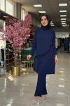 Aysel Pantolon Takım-Lacivert