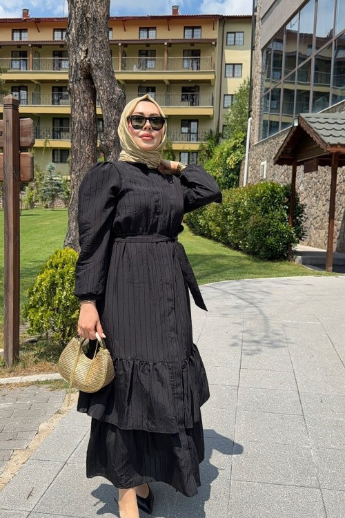 Dilay Elbise Siyah
