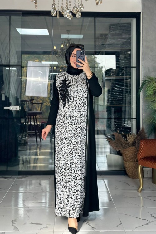 Elif Elbise Siyah