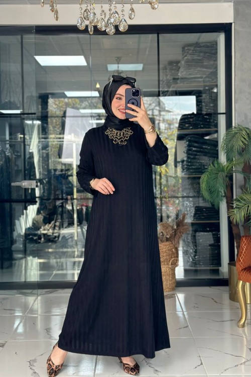 Ezgi Elbise Siyah