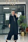 Fulya Pantolon Takım Siyah