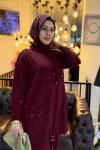Fulya Takım Bordo