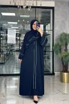 Hicri Abaya-Lacivert