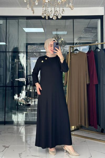 İdil Elbise Siyah