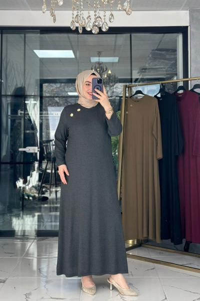 İdil Elbise Antrasit