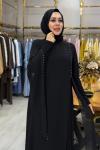 Leyla elbise Siyah