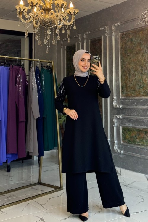 Safir Takım Siyah