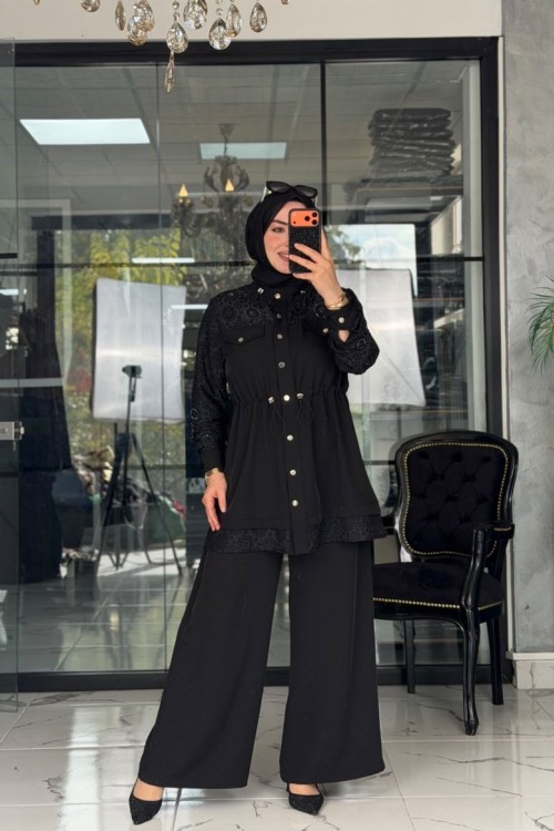 Yade Takım Siyah