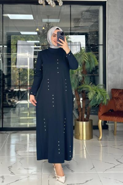 Yağmur Elbise Lacivert