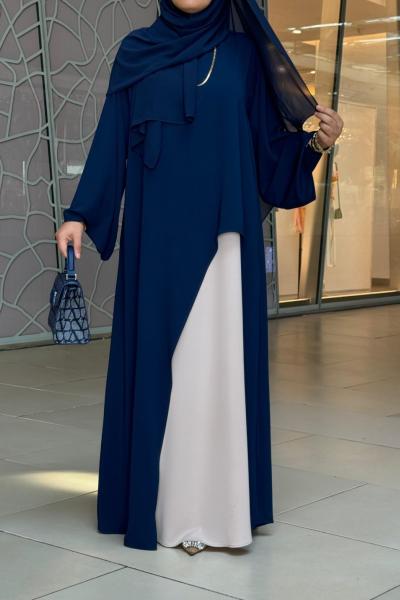 BAHRAİN ABAYA Lacivert