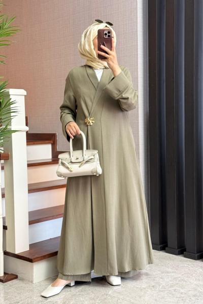 Briar Abaya Takım Haki