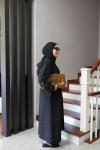 ELSE MEVSİMLİK TRENÇKOT SİYAH
