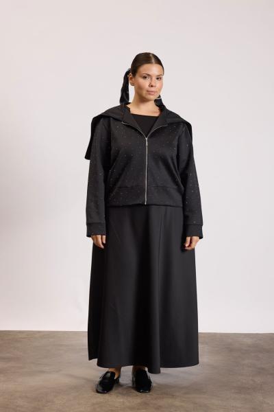 Scuba Taşlı Takım  Siyah