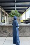 Sera Abaya Takım Lacivert