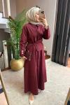 Wonda Elbise Bordo