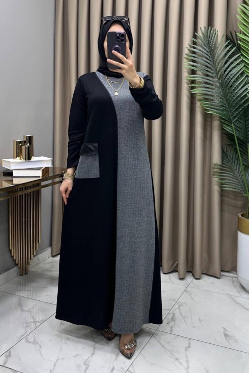 Betül Elbise Füme