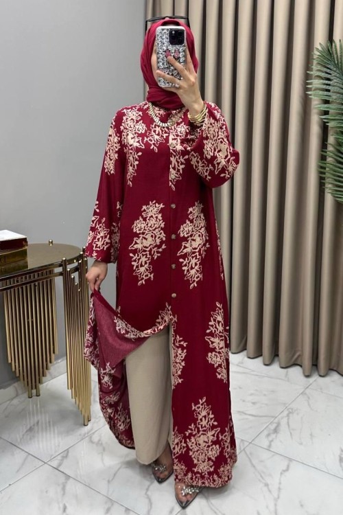 Cansu Takım Bordo