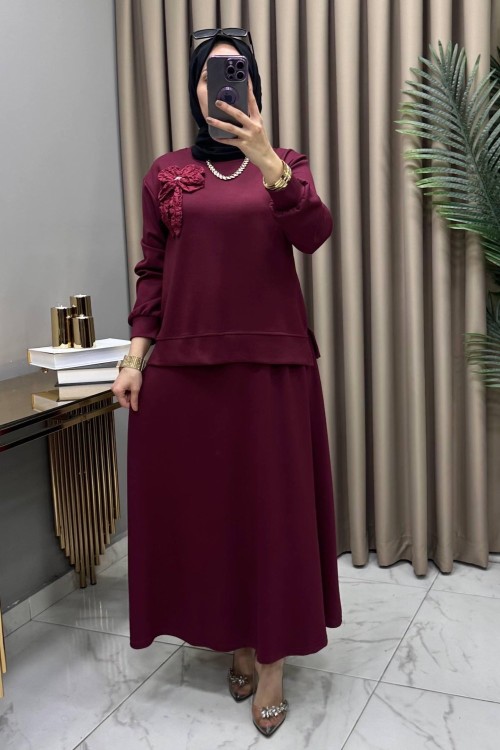 Demet Takım Bordo