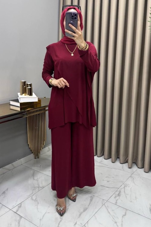 Elvan Takım Bordo