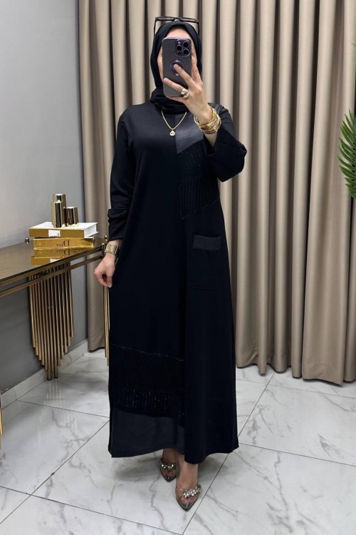 Gülşen Abiye Elbise Siyah