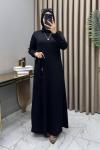Hüda Elbise Siyah