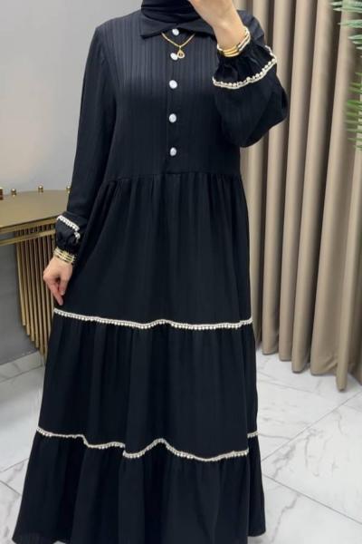 Nehir Elbise Siyah