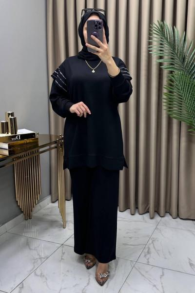 Nergis Oysho Takım Siyah