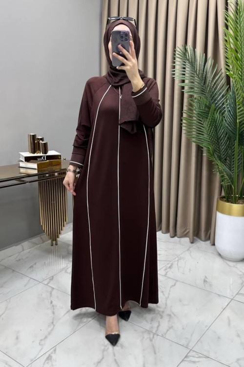 Şeyda Elbise Kahve