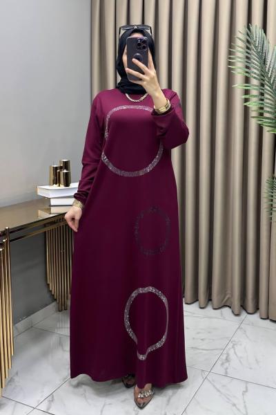 Zahide Abiye Elbise Fuşya