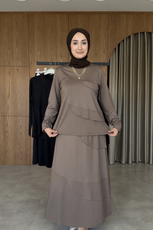 Asuman etekli takım-vizon