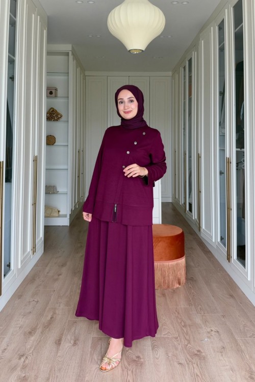 Derya Etekli Takım - Mürdüm