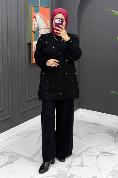 Elvin Triko Takım - Siyah