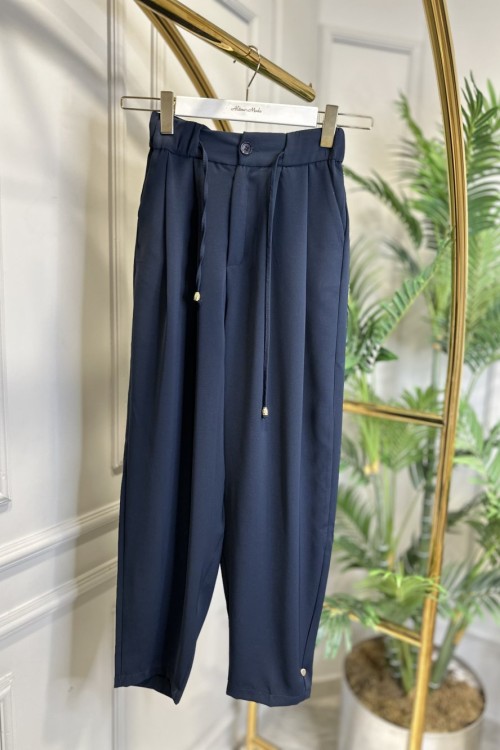 0667 Şalvar Pantolon Lacivert