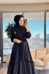 12675 Dila Elbise Siyah