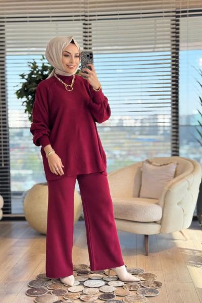 14101 Alya Takım Bordo