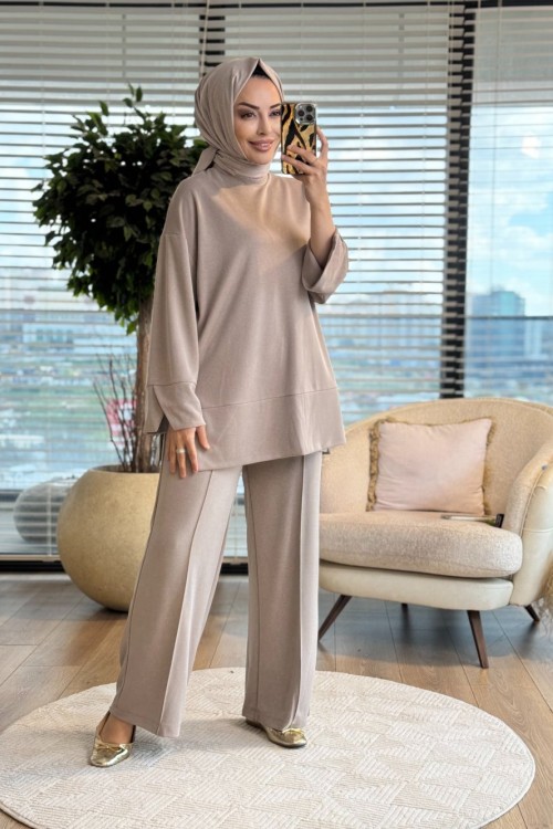 14457-1 Buse Takım Bej