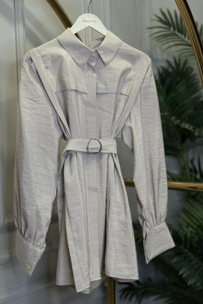 2083 Açelya Gömlek Bej