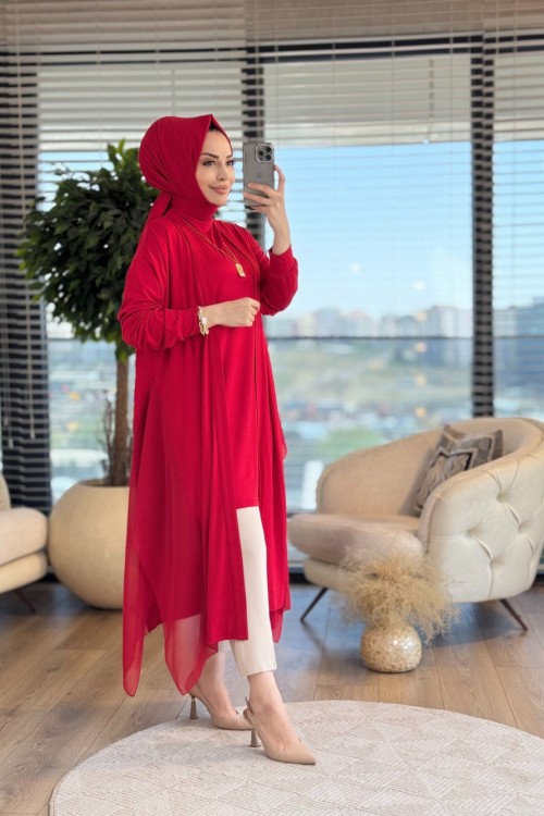 2244 İnci Takım Kırmızı