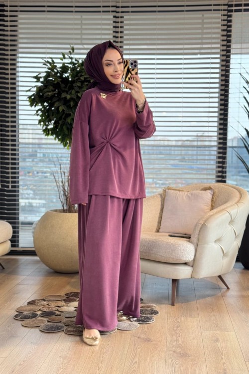 22833-5 Sümbül Takım Mürdüm