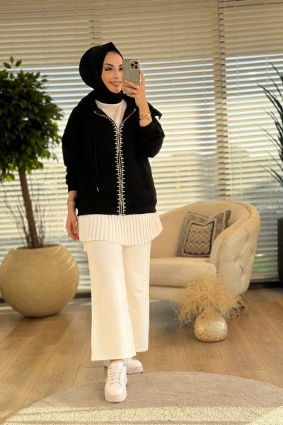 24W2013 Heart Sweet Siyah