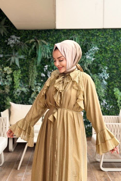 25131 Nur Elbise Haki