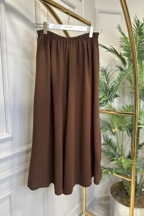 26081 Bol Paça Pantolon Kahve