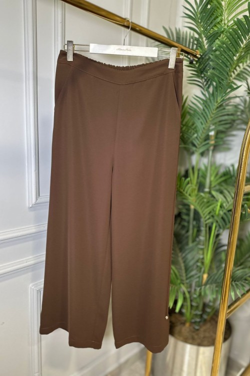 26086 Bol Paça Pantolon Kahve
