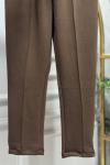 26097 Osyho Önü Dikişli Pantolon Kahve
