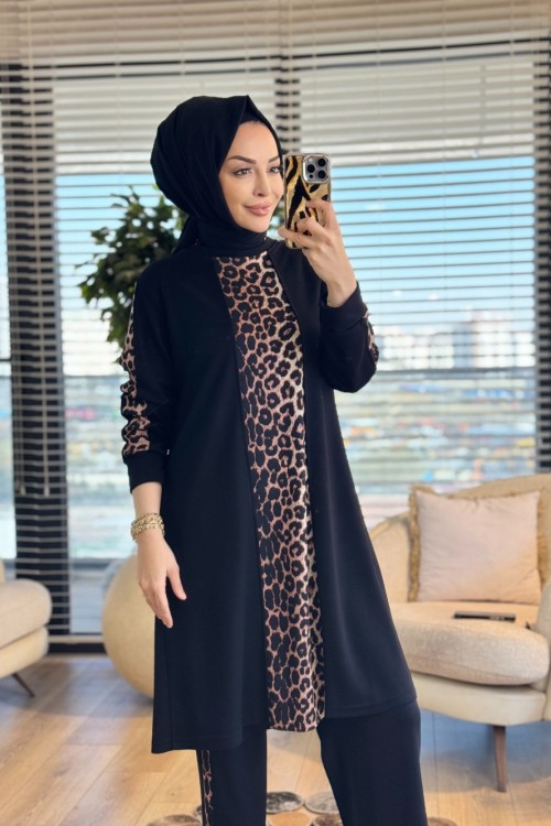26610 Ege İkili Takım Siyah Kahve